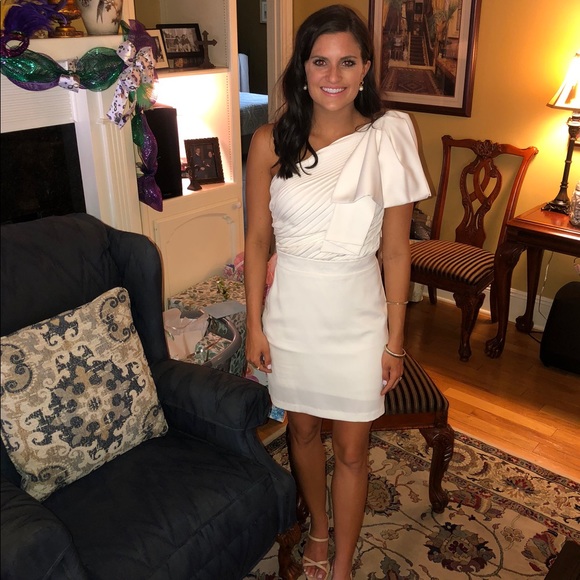 Karlie white one shoulder dress - Picture 3 of 3